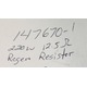 147670-1, Regenerative Resistor 220W 12.5Ω