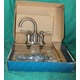 Pegasus, 896 274L, Verdanza 4" On Center Bath Faucet Eclectic Collection Chrome Silver