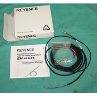 Keyence EM-038 Proximity sensor in cable amplifier NEW