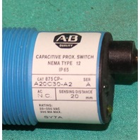 Allen Bradley 875CP-A20C30-A2 Proximity Switch