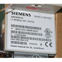 Siemens 6SN11231AB000AA1 Simodrive Power Module 2Axis 6SN1123-1AB00-0AA1 NEW