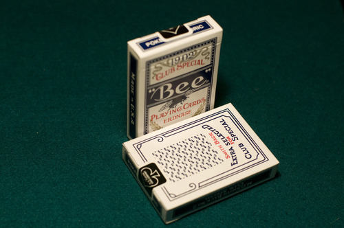 Erdnase 1902 Blue Smith Backs Ivory