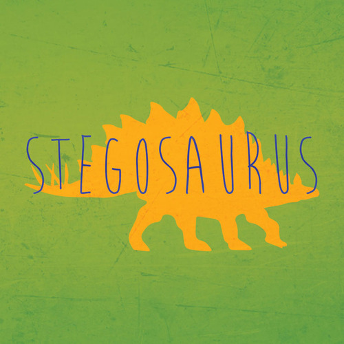 Stegosaurus by Phill Smith Instant Download