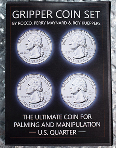 GRIPPER COINS US QUARTER (4 PC SET) US QUARTER-4 Coin Se