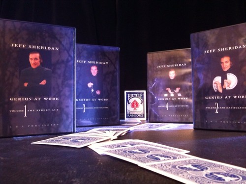 Genius at Work: The Jeff Sheridan DVDs Vol. 1-4 (entire set)