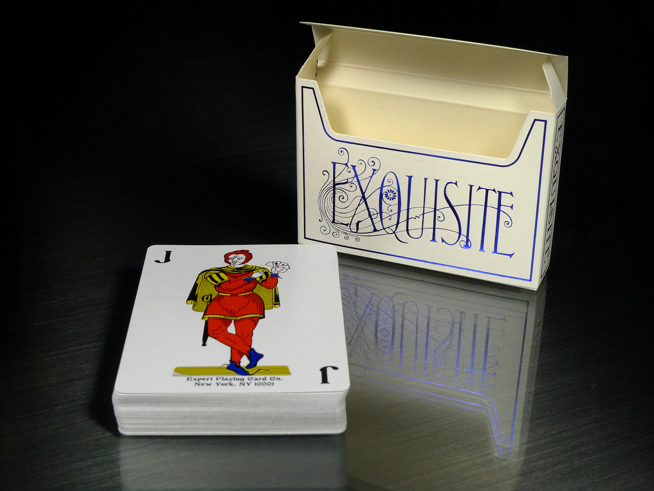 Exquisite Playing Cards Blue
