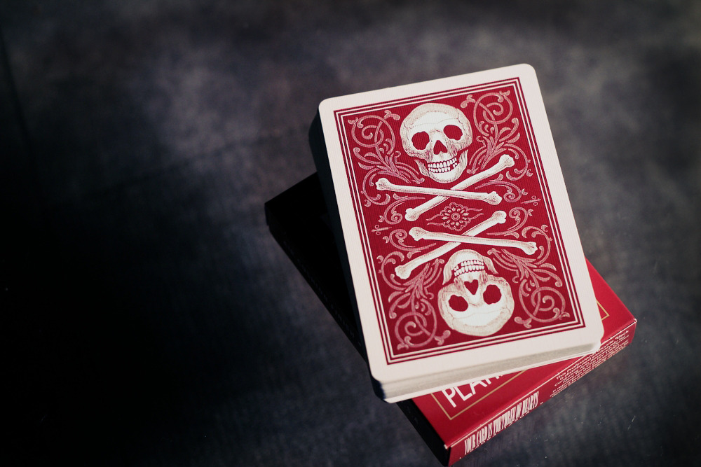 Bicycle Skull And Bones Playing Cards Bicycle Post