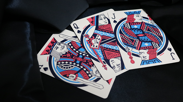 Bicycle Hypnosis Specialty Playing Cards, Red, Black, White Playing Card Deck