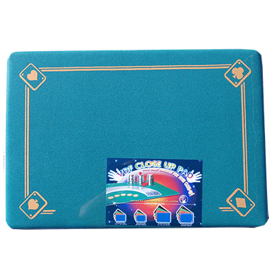 Professional Close Up Pad With Printed Aces  Blue  - 58 Cm X 40 Cm Fr Fr