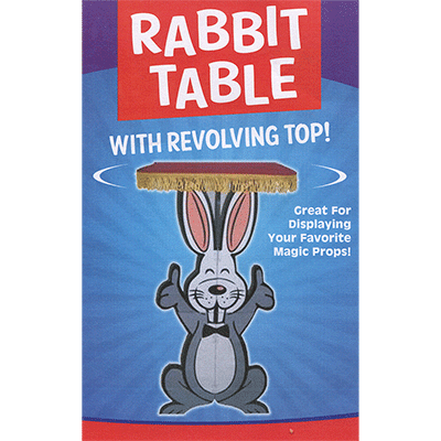 Rabbit Table with Revolving Top