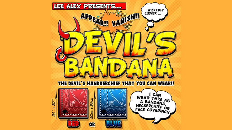 Devil S Bandana Blue By Lee Alex