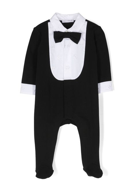 Tutina con papillon DOLCE & GABBANA KIDS | L11O85 G7K1LS9000