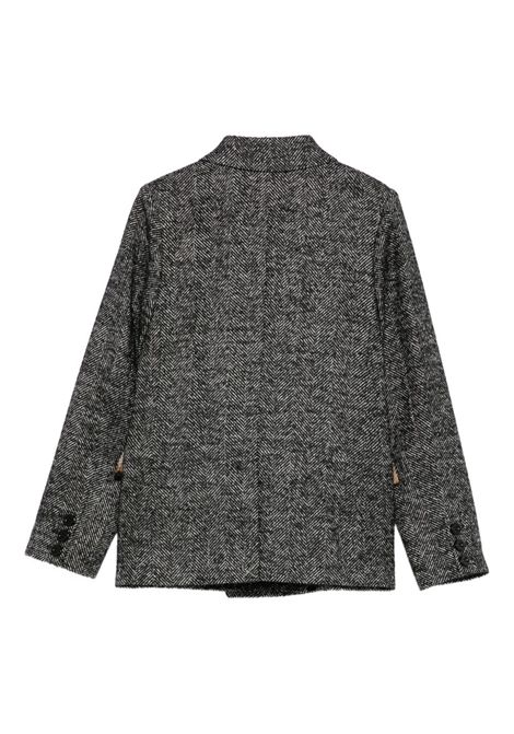 Blazer doppiopetto spigato DOLCE & GABBANA KIDS | L51J84 FCZAFS8030