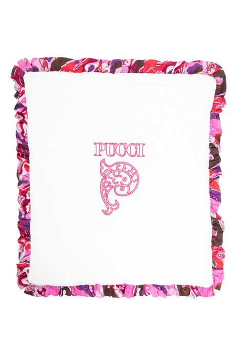 Coperta con ruches e stampa logo EMILIO PUCCI | PX0030 Z3186101