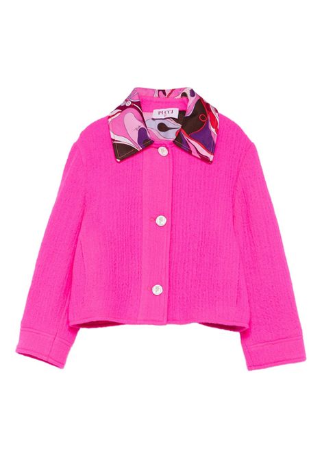 Giacca con colletto a contrasto EMILIO PUCCI | PX2A44 E0224590
