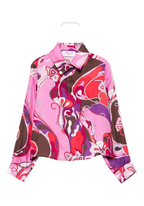 Camicia con stampa EMILIO PUCCI | PX5A20 K0246513RO