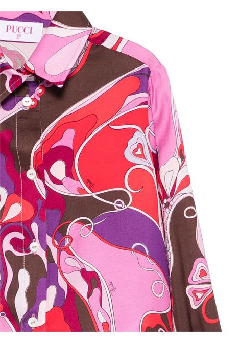 Camicia con stampa EMILIO PUCCI | PX5A20 K0246513RO