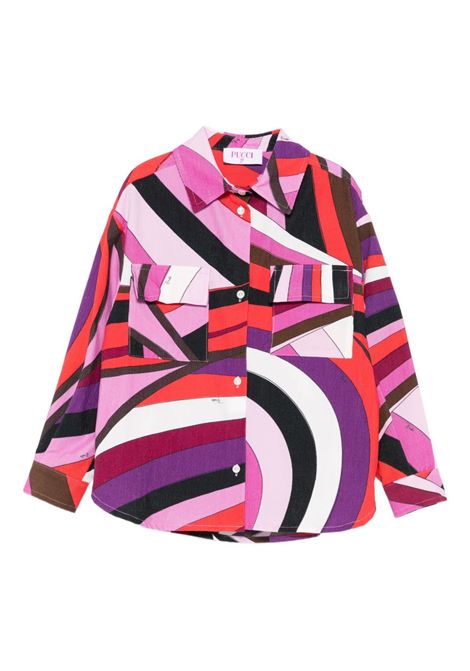 Camicia con stampa EMILIO PUCCI | PX5A50 V0164513RO