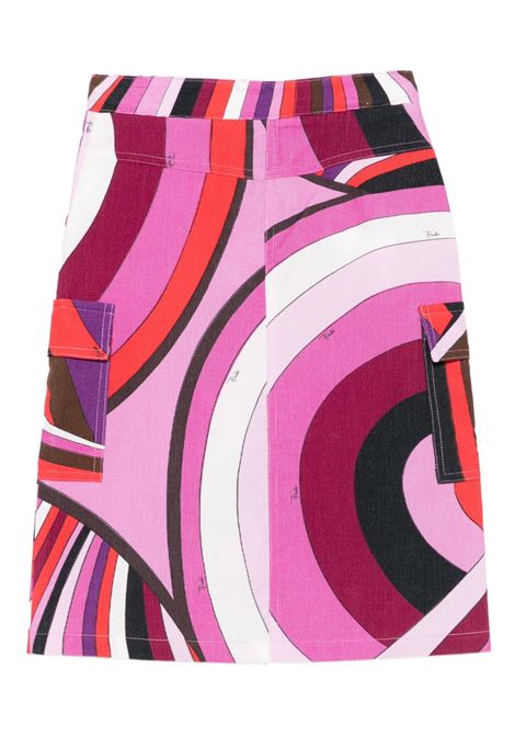 Gonna con stampa EMILIO PUCCI | PX7A70 V0164513RO