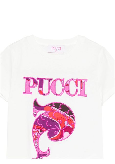 T-shirt con stampa EMILIO PUCCI | PX8B31 Z3186101