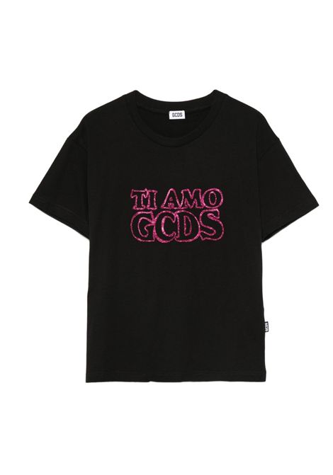 T-shirt con decorazione GCDS KIDS | B2JW2335BA399