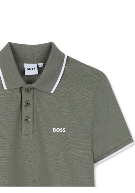 Polo con logo HUGO BOSS KIDS | J52329724