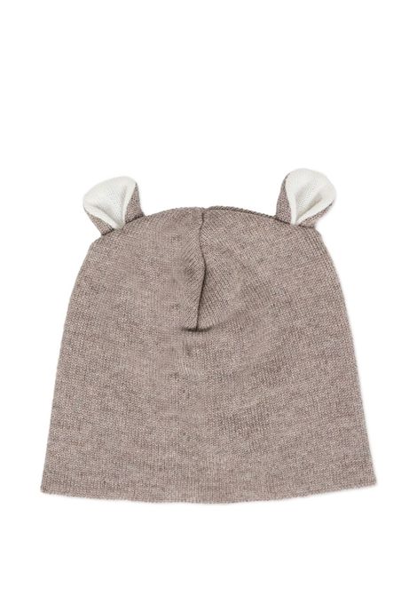 Berretto con orecchie d'orso LITTLE BEAR | 2115TORTORA/LATTE