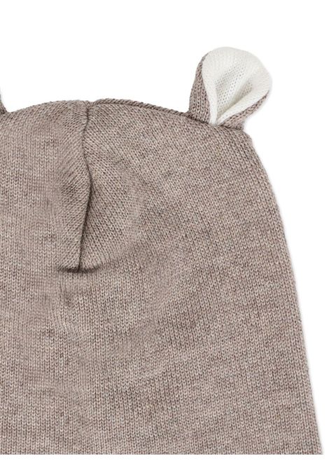 Berretto con orecchie d'orso LITTLE BEAR | 2115TORTORA/LATTE