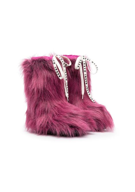 Stivali in finta pelliccia MARNI KIDS | 753712