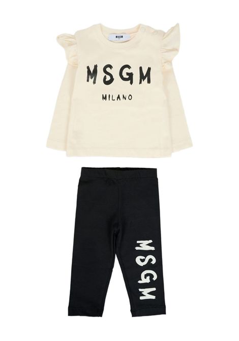 Completo 2 pezzi con logo MSGM KIDS | F5MSNGTL294013/05