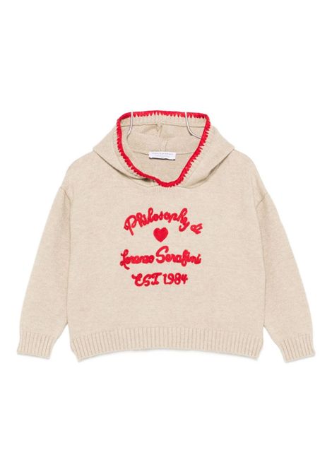 Pull con cappuccio PHILOSOPHY KIDS | I9F608 6058P002