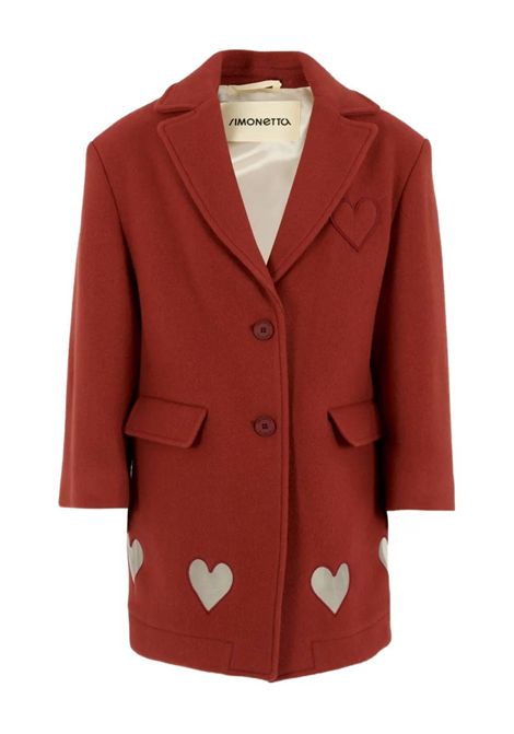 Cappotto con trasparenze SIMONETTA | SX2A20 E0227418