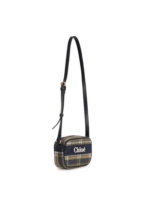Borsa a tracolla a quadri CHLOE' KIDS | C20683Z67
