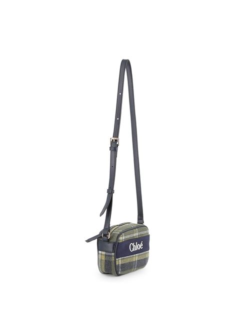 Borsa a tracolla a quadri CHLOE' KIDS | C20683Z67