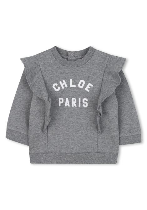 Felpa con logo CHLOE' KIDS | C20705A46