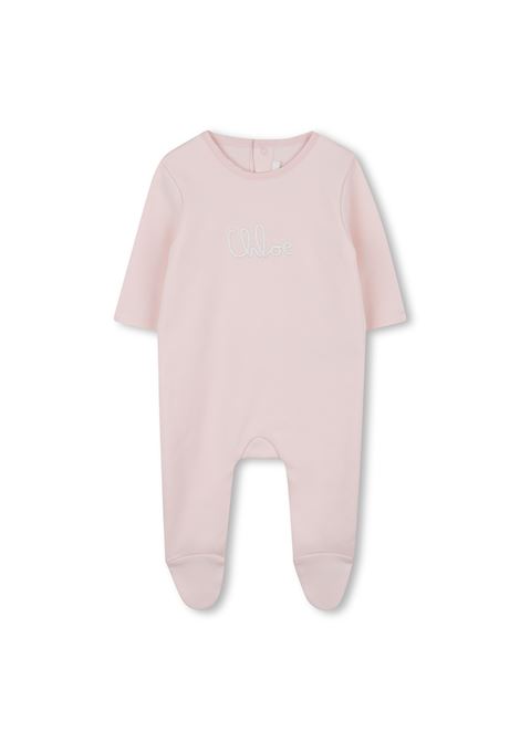 Set neonato con logo ricamato CHLOE' KIDS | C2077745Q