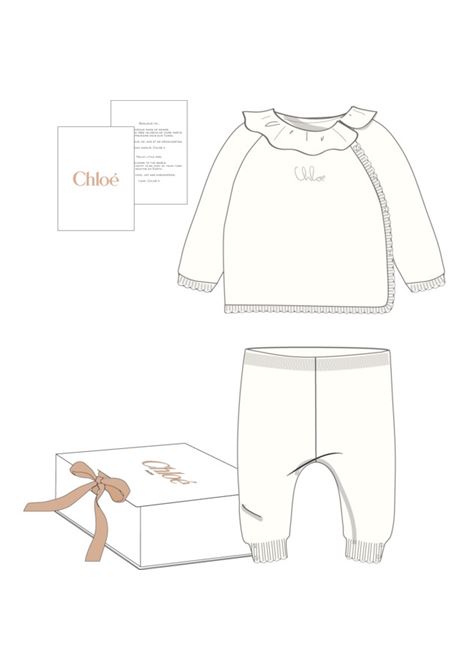Completo con ruches CHLOE' KIDS | C20778117