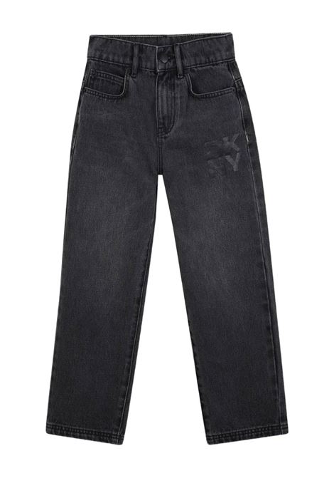 Jeans con logo DKNY KIDS | D62425Z11