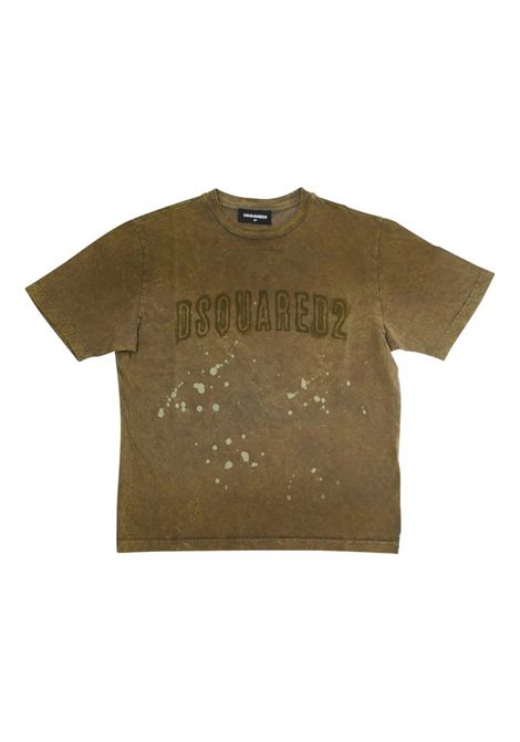 T-shirt con logo DSQUARED2 JUNIOR | DQ2984 D0AE2DQ518