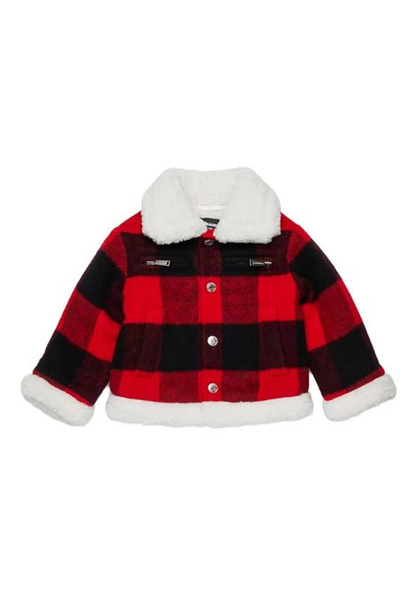 Giacca con logo DSQUARED2 JUNIOR | DQ3142 D0AE9DQ423