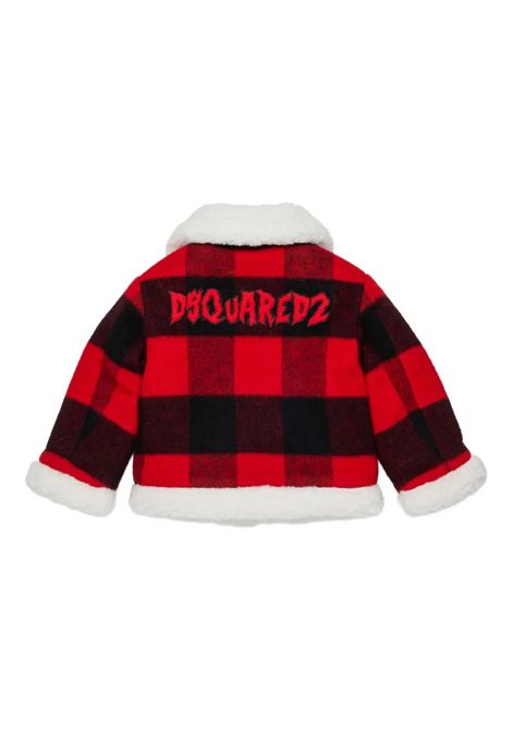 Giacca con logo DSQUARED2 JUNIOR | DQ3142 D0AE9DQ423