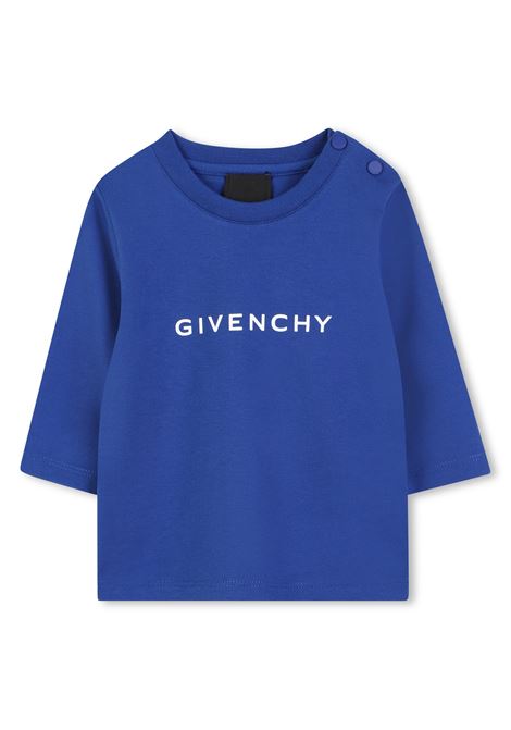 T-shirt con logo GIVENCHY KIDS | H30888865