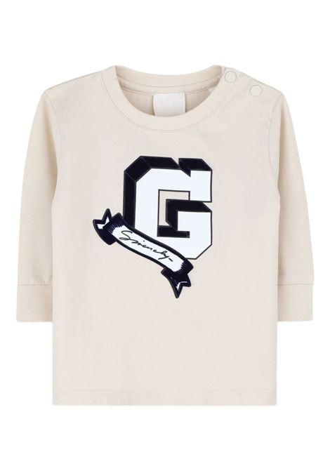 T-shirt con logo GIVENCHY KIDS | H30890184