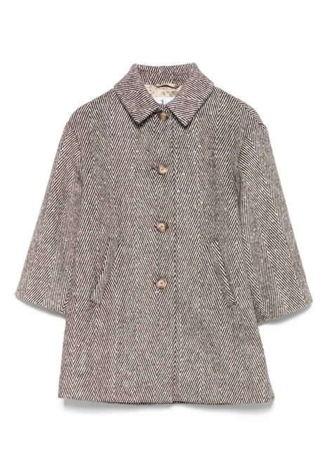 Cappotto con paillettes IL GUFO | A25GGP0010W5017191