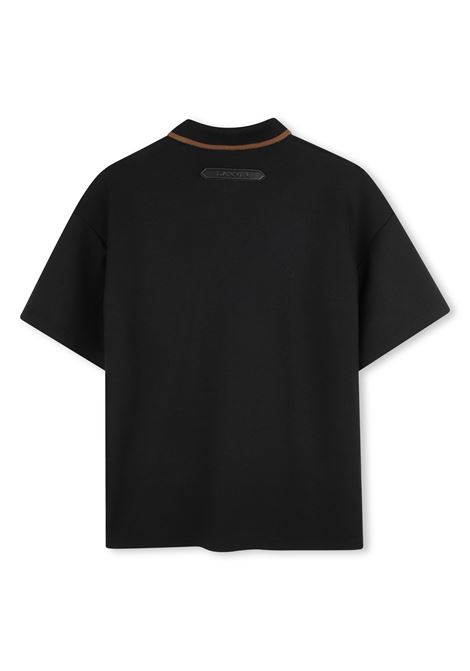 Polo con logo ricamato LANVIN KIDS | N3028909B