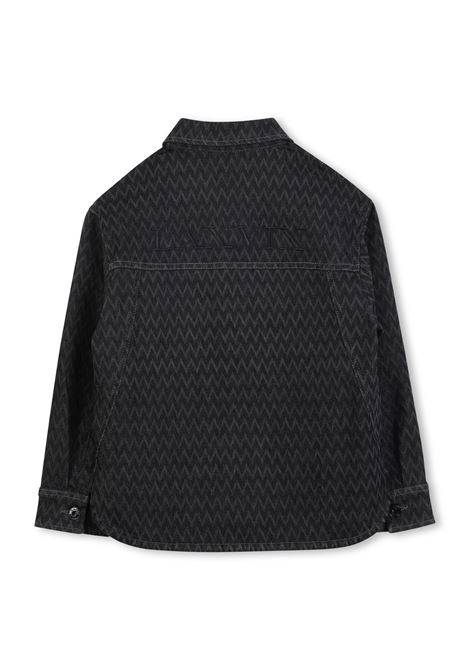 Camicia con motivo a zigzag LANVIN KIDS | N30290Z11