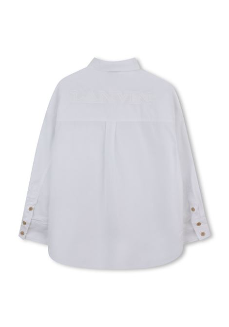 Camicia con ricamo LANVIN KIDS | N3029210P