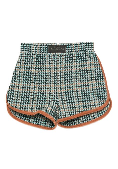 Shorts con fantasia pied de poule MSGM KIDS | F5MSJGSH140MS032
