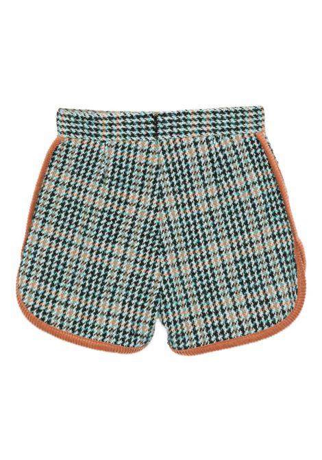 Shorts con fantasia pied de poule MSGM KIDS | F5MSJGSH140MS032