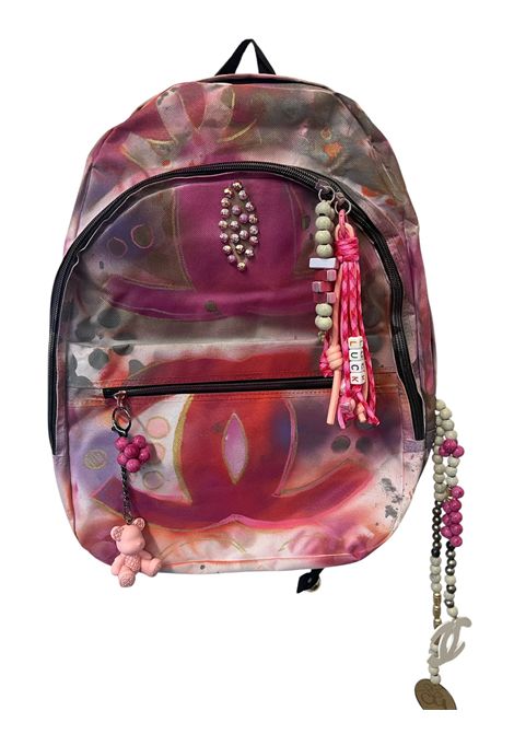 zaino customizzato SG costumized | ZAINO ROSA ORSETTORO